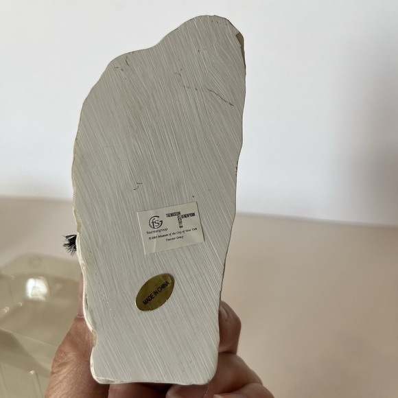 Currier & Ives Hand Crafted Polyresin‎ "The Snow Storm" Oxen with Firewood - Picture 7 of 14